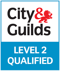 This is the city and guilds logo denoting that Iam a level 2 qualifies bicycle technician.